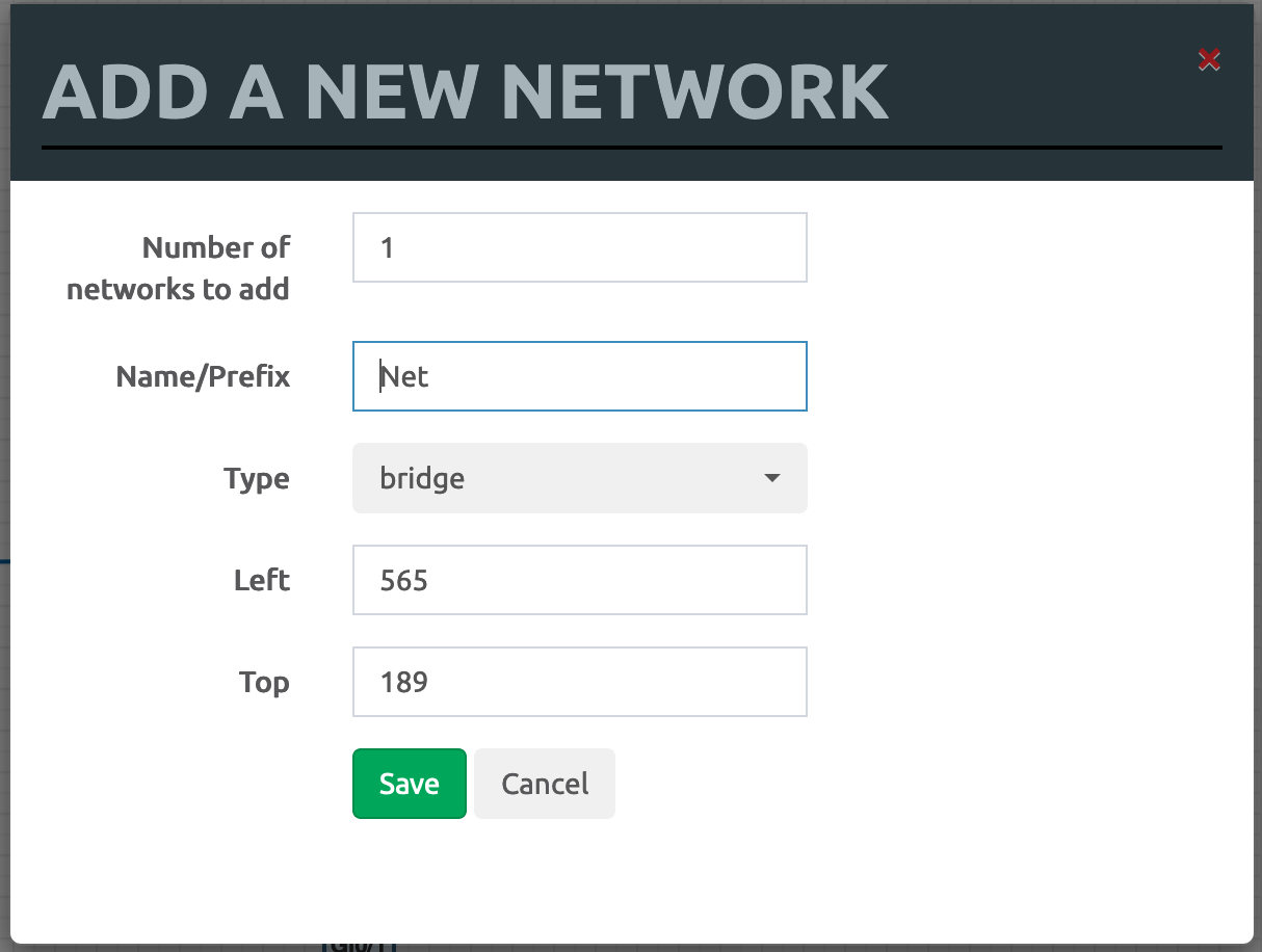 EVE-NG Bridge Net