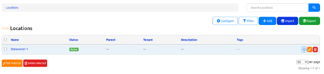 Locations with still 1 Location