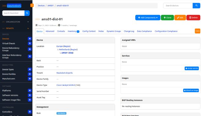 Cisco Device with button