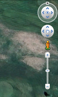 Google Earth Upper Right Orientation
