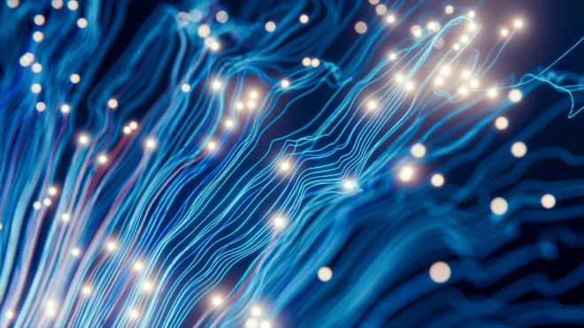 Close up of a computer circuit board